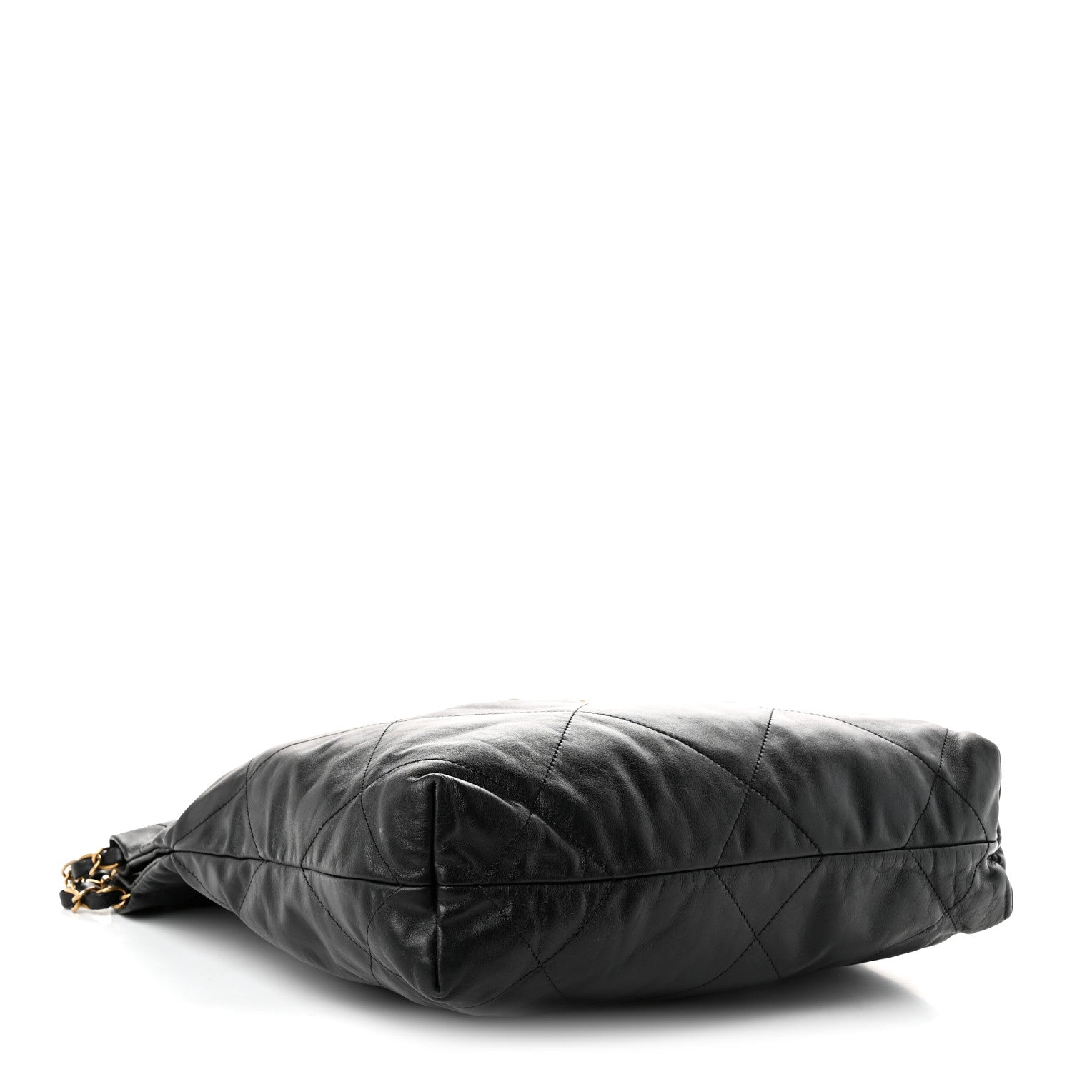 Chanel Shiny Calfskin Quilted Small Chanel 22 Black 5 of 11