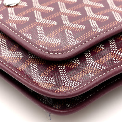 Goyard Goyardine Plumet Wallet Clutch Burgundy 11 of 11