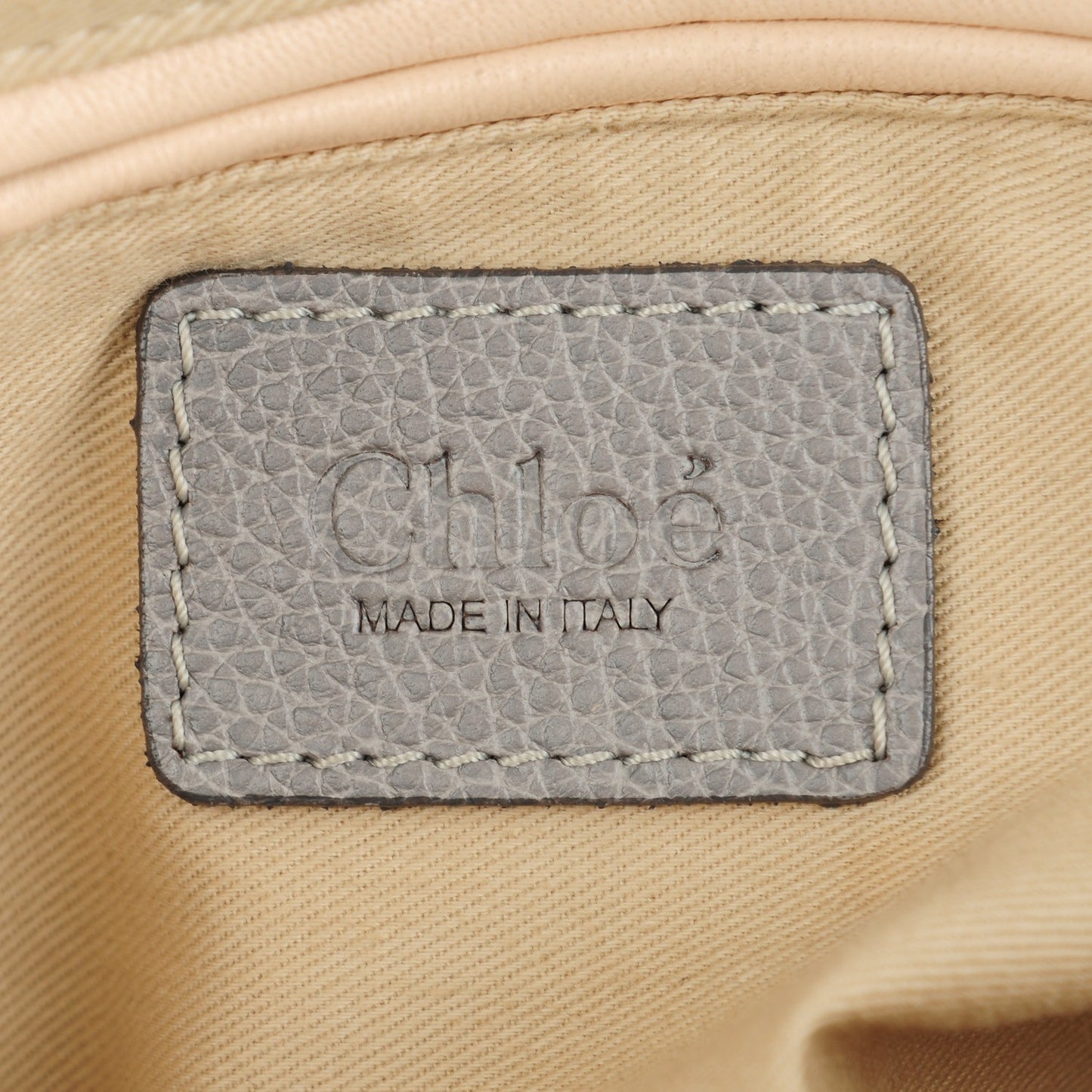 Calfskin Small Paraty Cashmere Grey