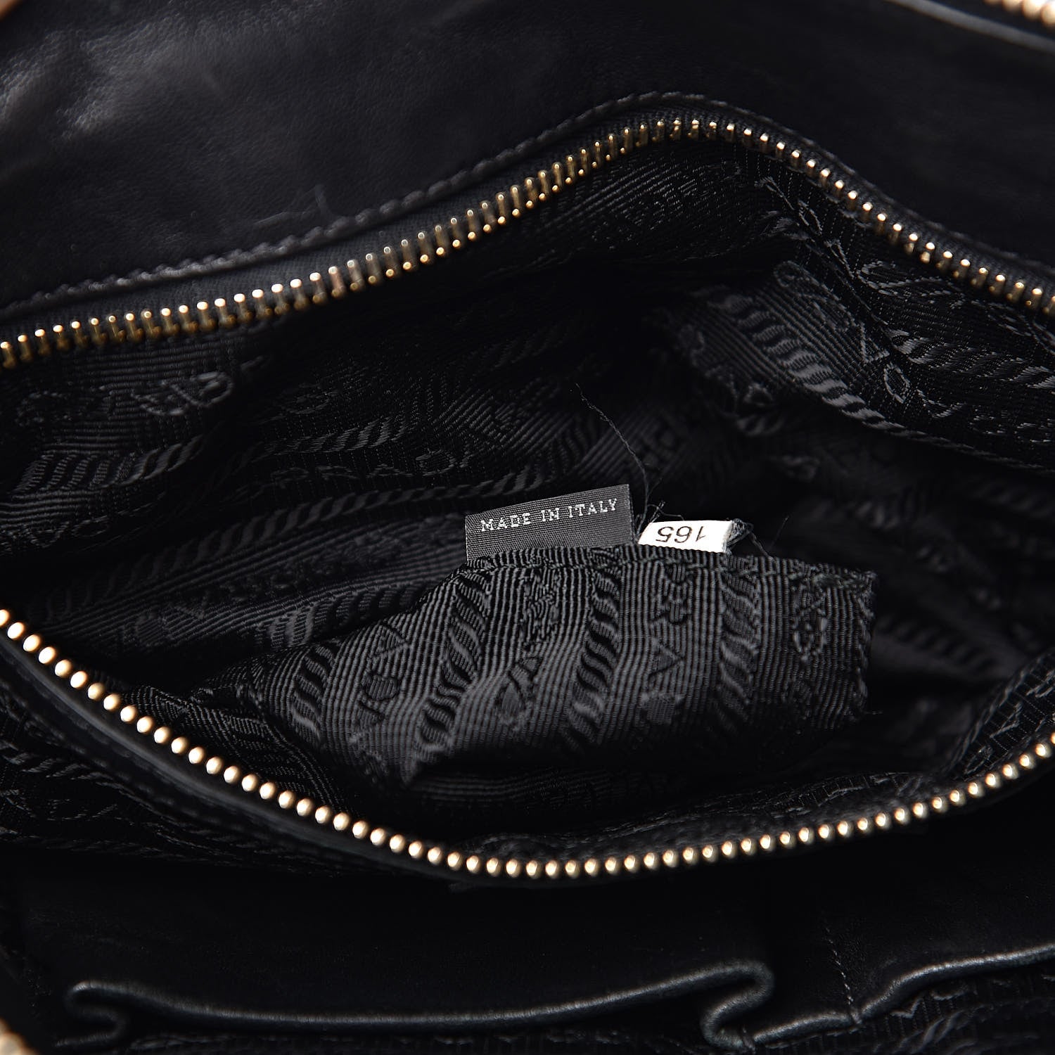 Prada Tessuto Nylon Gaufre Tote Black 7 of 15