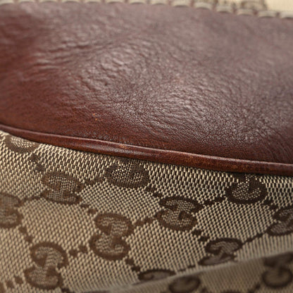 Gucci Monogram Medium Charlotte Hobo Brown 7 of 17