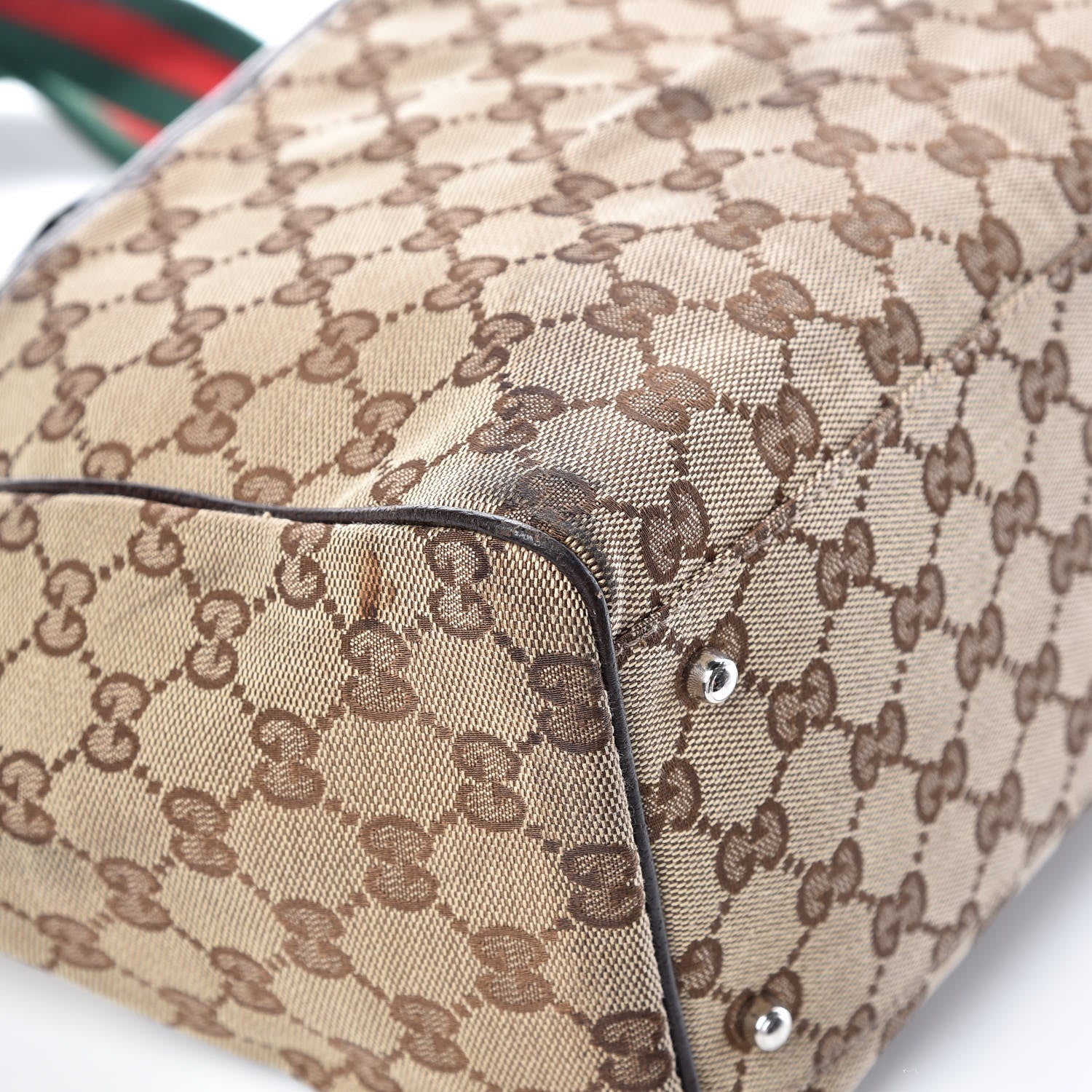 Gucci GG Monogram Pop Tote Brown 10 of 17