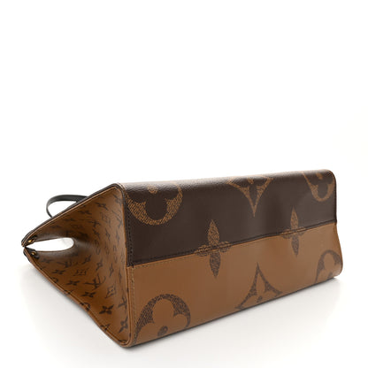 Louis Vuitton Reverse Monogram Giant Onthego MM 4 of 10