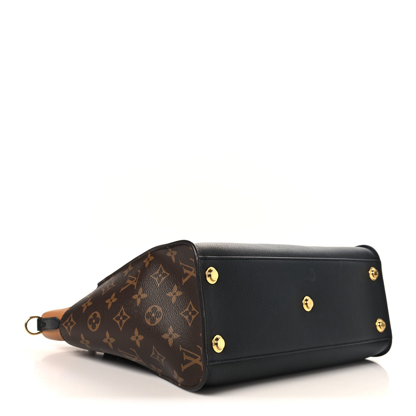 Calfskin Monogram On My Side Black