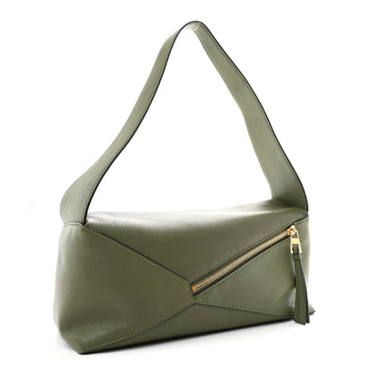 Loewe Calfskin Puzzle Hobo Avocado 3 of 9