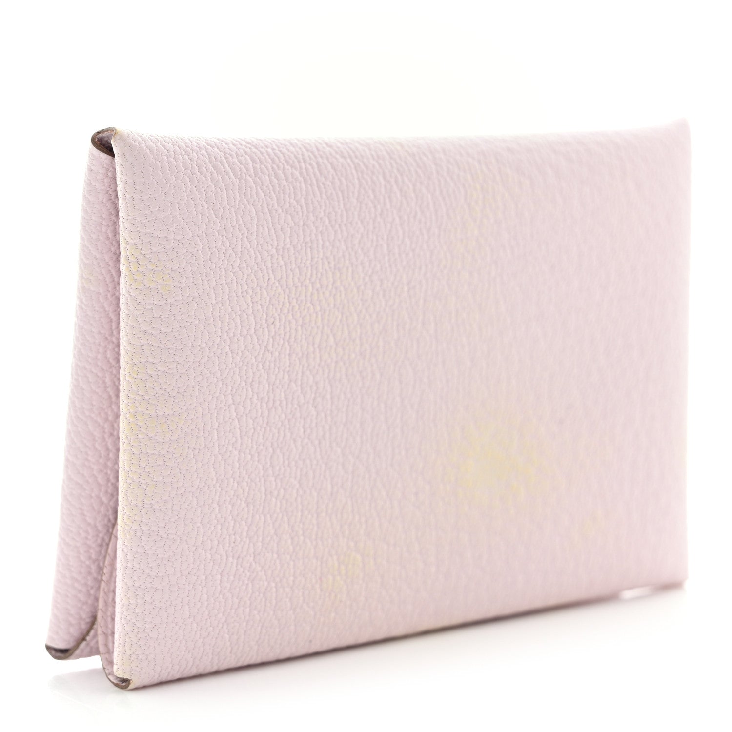 Hermes Chevre Mysore Calvi Duo Card Case Mauve Pale 3 of 10