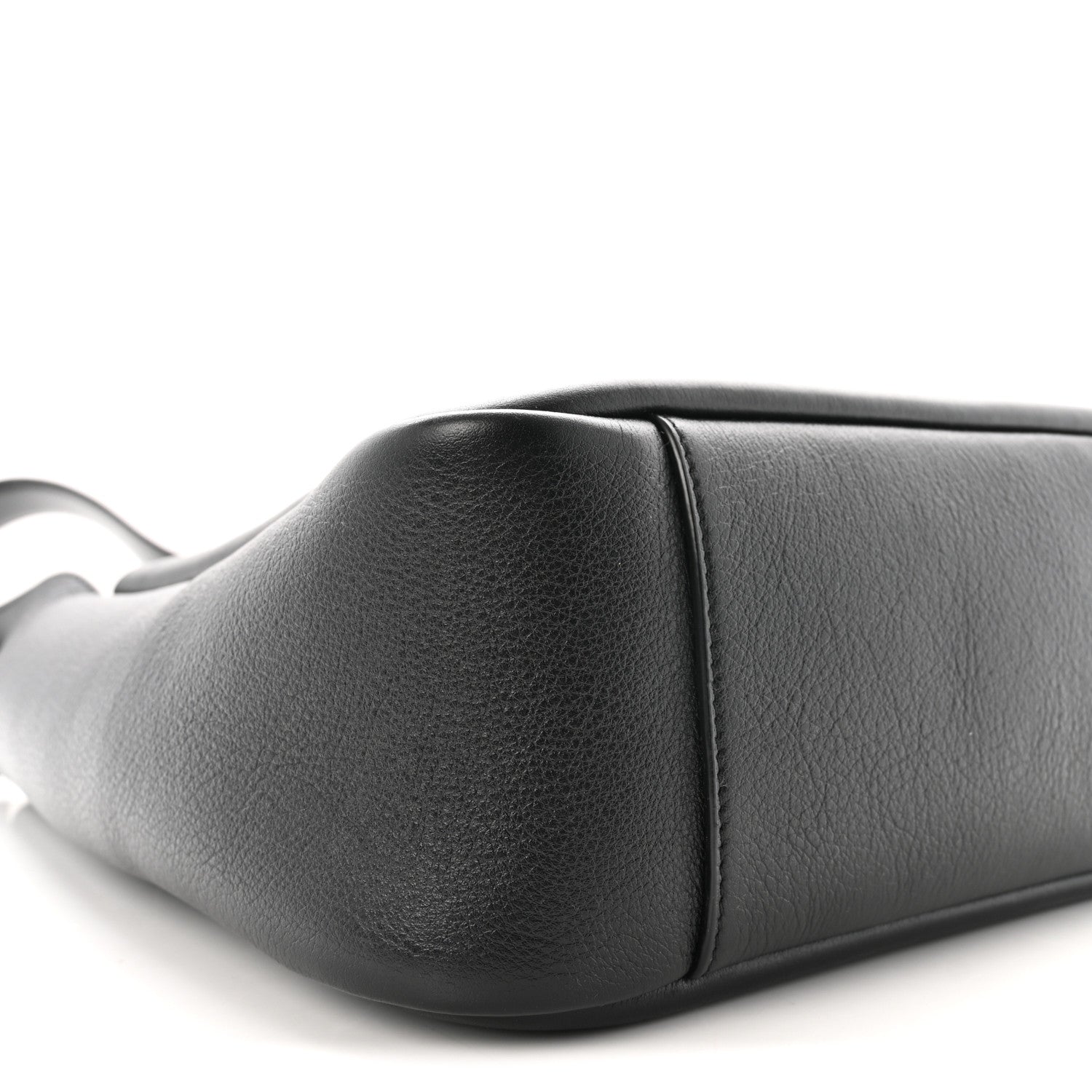 Saint Laurent Smooth Calfskin Small Le 5 A 7 Soft Hobo Black 8 of 9