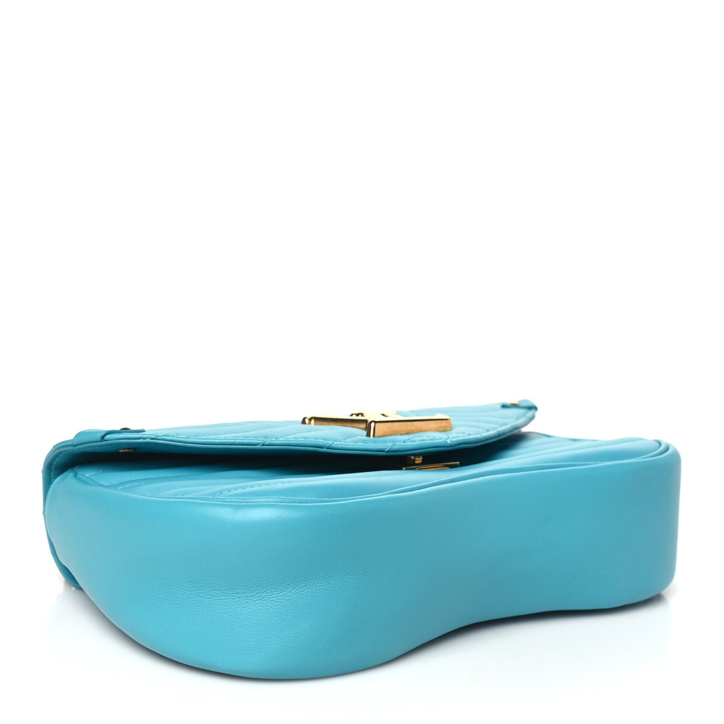 Calfskin New Wave Chain MM Malibu Green