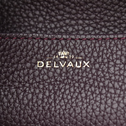 Delvaux Taurillon Pin Daily Surpique Bucket Deep Amethyst 6 of 11