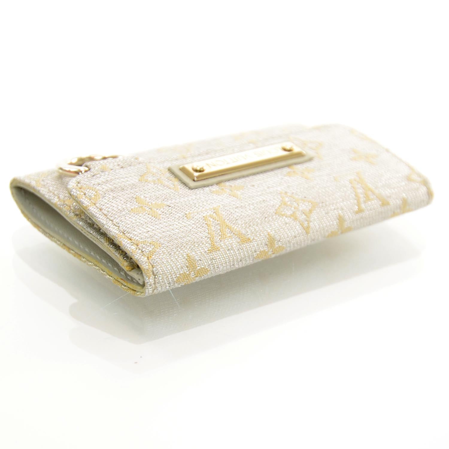 Louis Vuitton Mini Lin Shine Porte-Monnaie Wallet 4 of 7