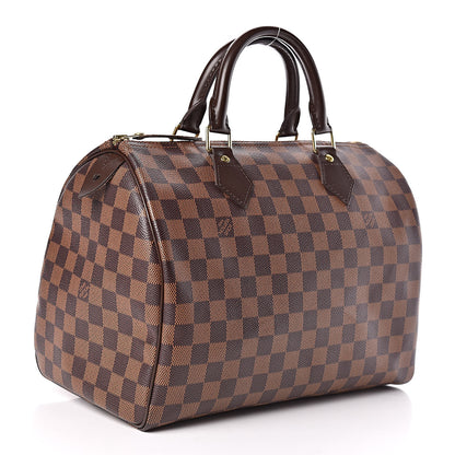 Louis Vuitton Damier Ebene Speedy 30 3 of 10