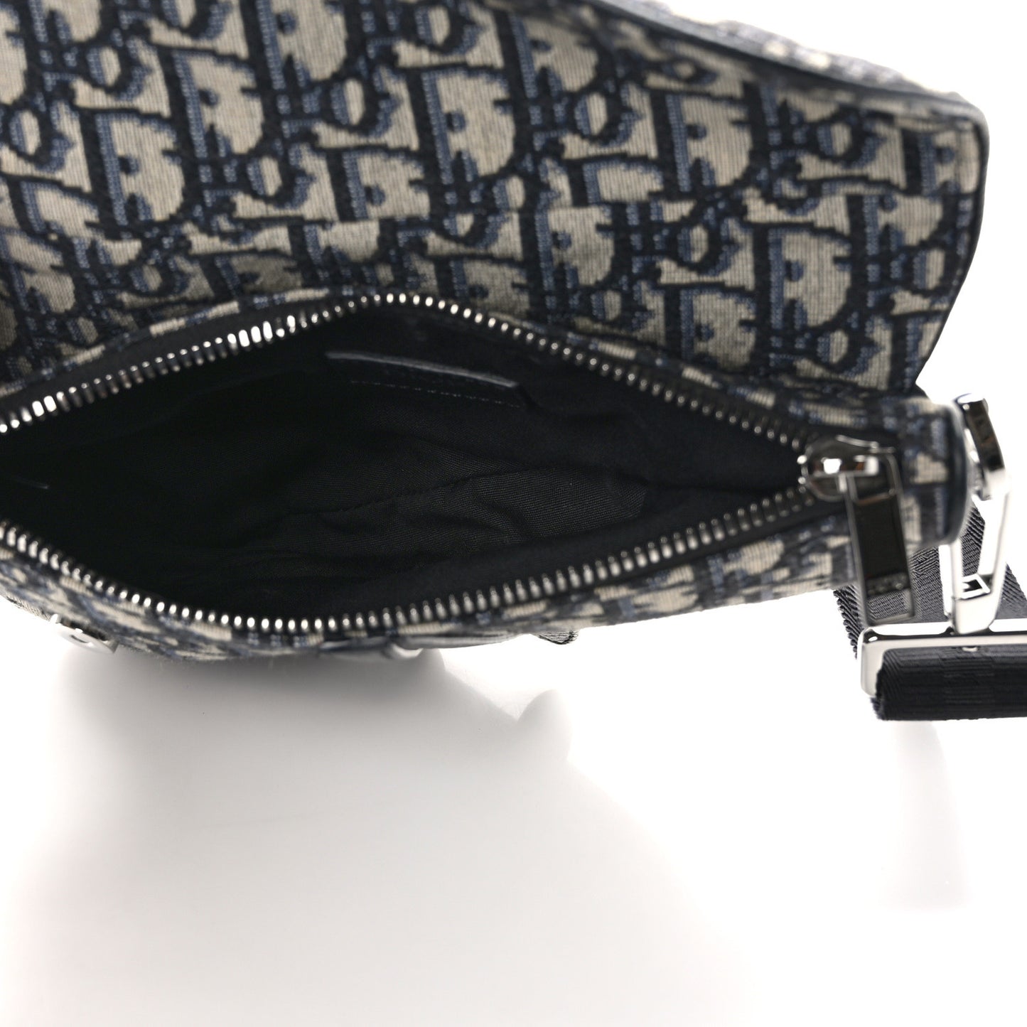 Oblique Mens Mini Saddle Bag Blue