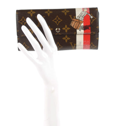 Louis Vuitton Monogram Groom Sarah Wallet 2 of 8