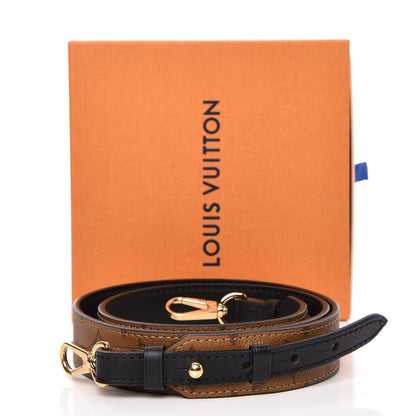 Louis Vuitton Reverse Monogram Bandouliere Shoulder Strap XL Black 6 of 6