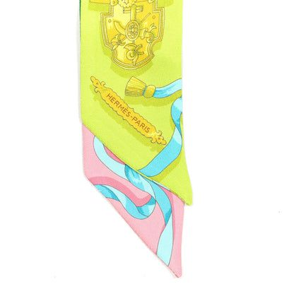 Hermes Silk Ferronnerie Twilly 2 of 4