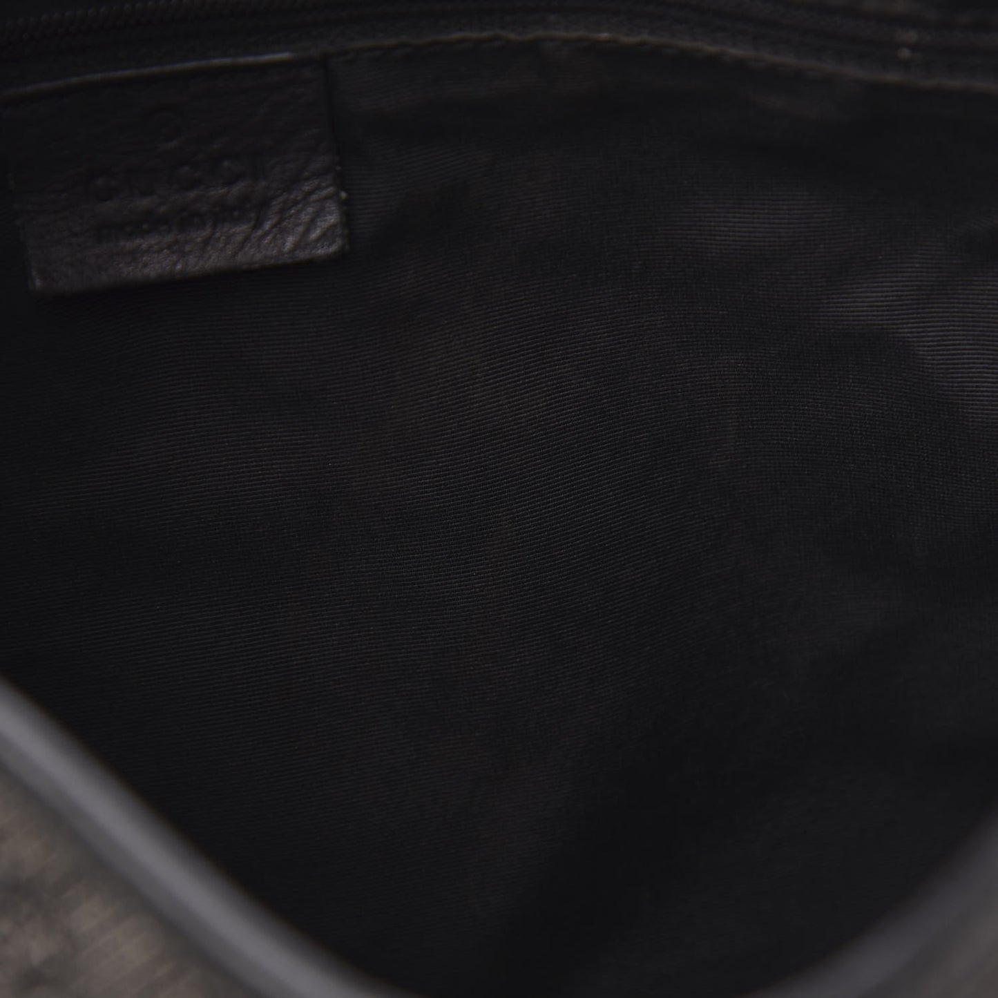 Denim Monogram Small Jackie O Hobo Black