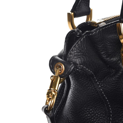 Chloe Calfskin Medium Marcie Satchel Black 9 of 10