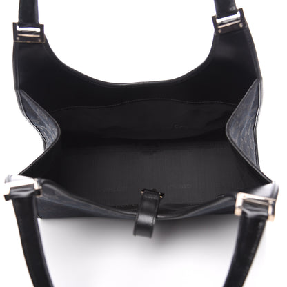 Gucci Monogram Bardot Shoulder Bag Black 4 of 14