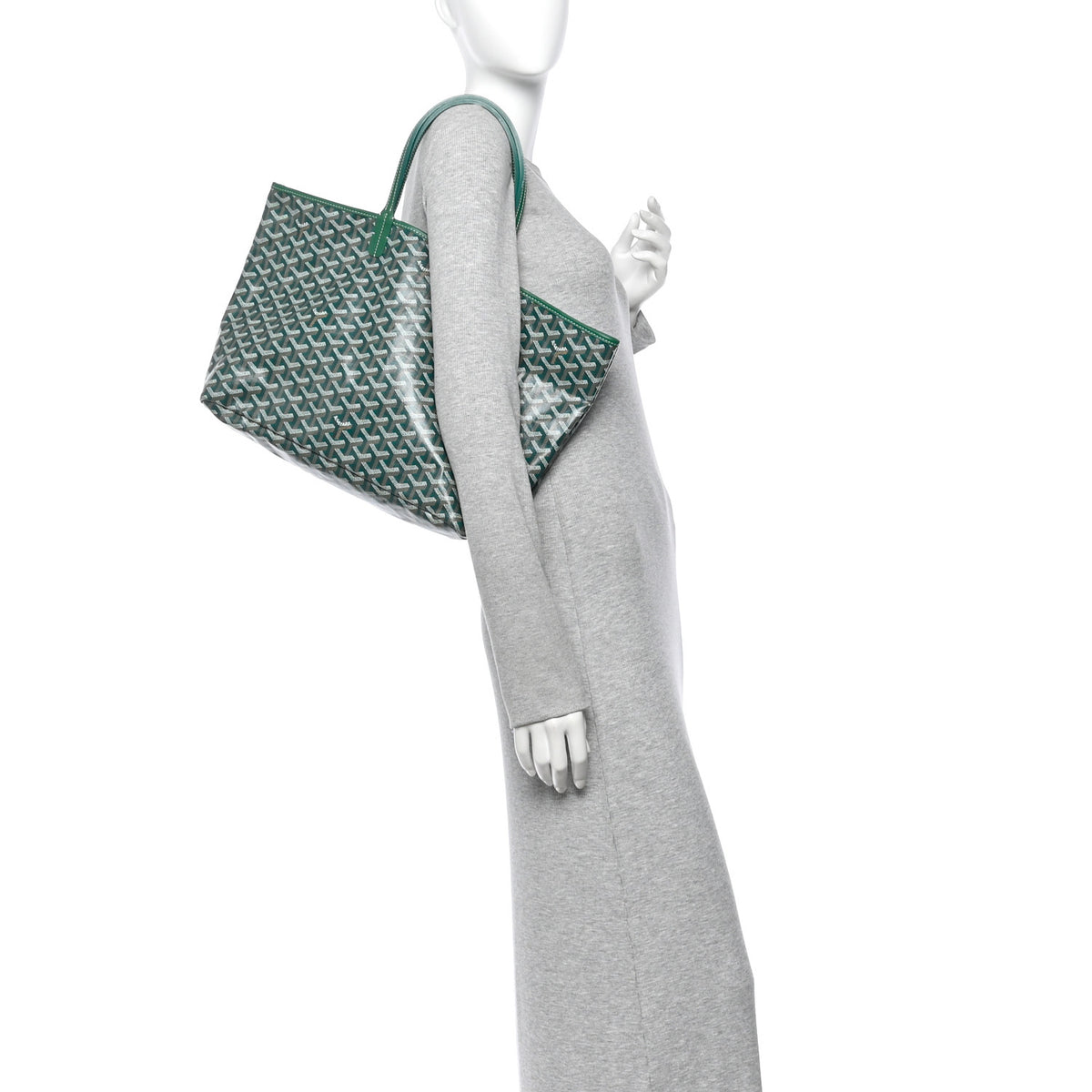 Goyard Goyardine Saint Louis PM Green 2 of 11