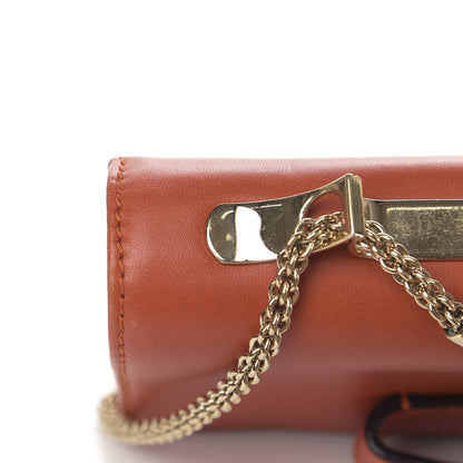 Valentino Garavani Nappa Va Va Voom Shoulder Bag Orange 8 of 14