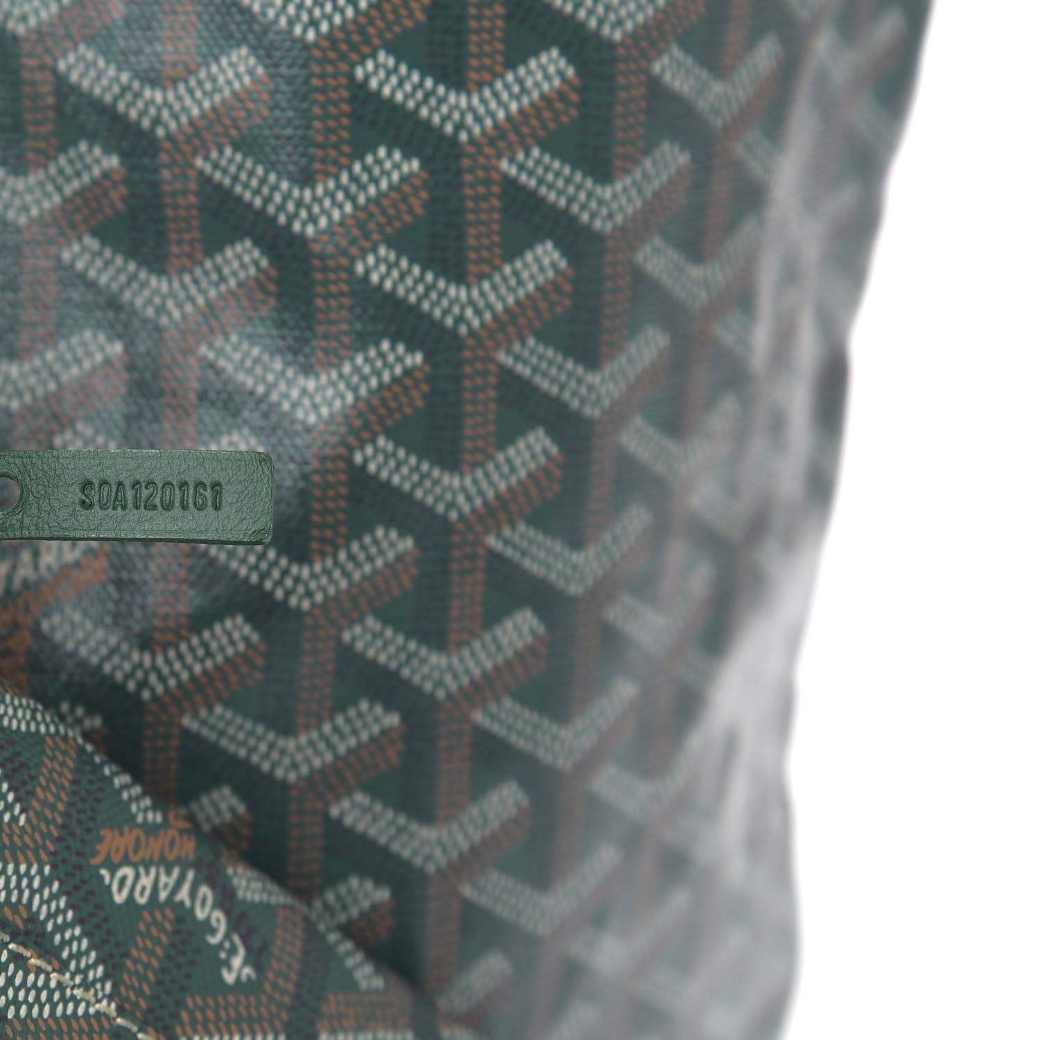Goyard Goyardine Saint Louis PM Green 9 of 10
