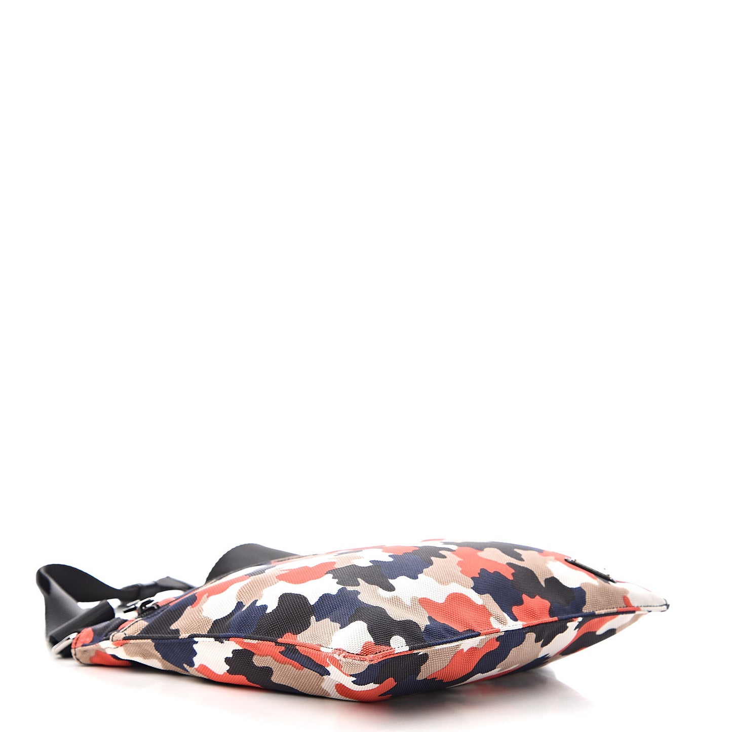 Cordura Saffiano Camouflage Crossbody Rosso