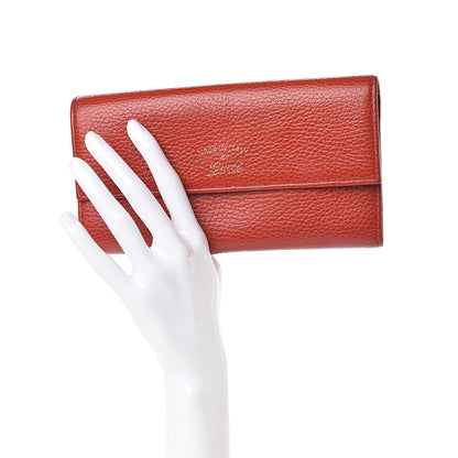 Gucci Dollar Calfskin Swing Continental Wallet Oxidation 2 of 14