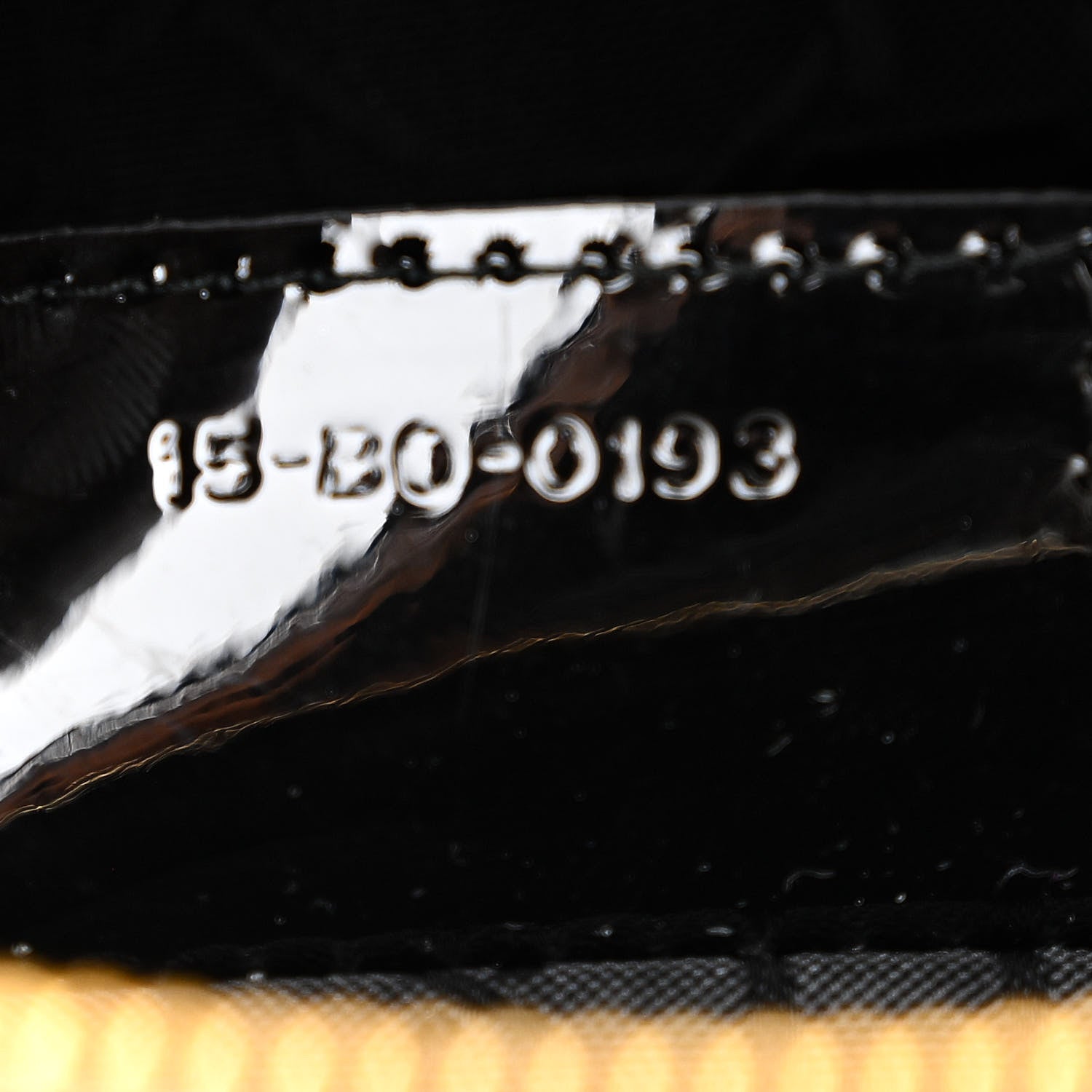 Christian Dior Patent Cannage Large Lady Dior Black 7 of 10