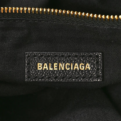Balenciaga Chevre Gold Metallic Edge Hardware City Black 6 of 8
