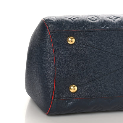 Louis Vuitton Empreinte Montaigne GM Marine Rouge 7 of 8