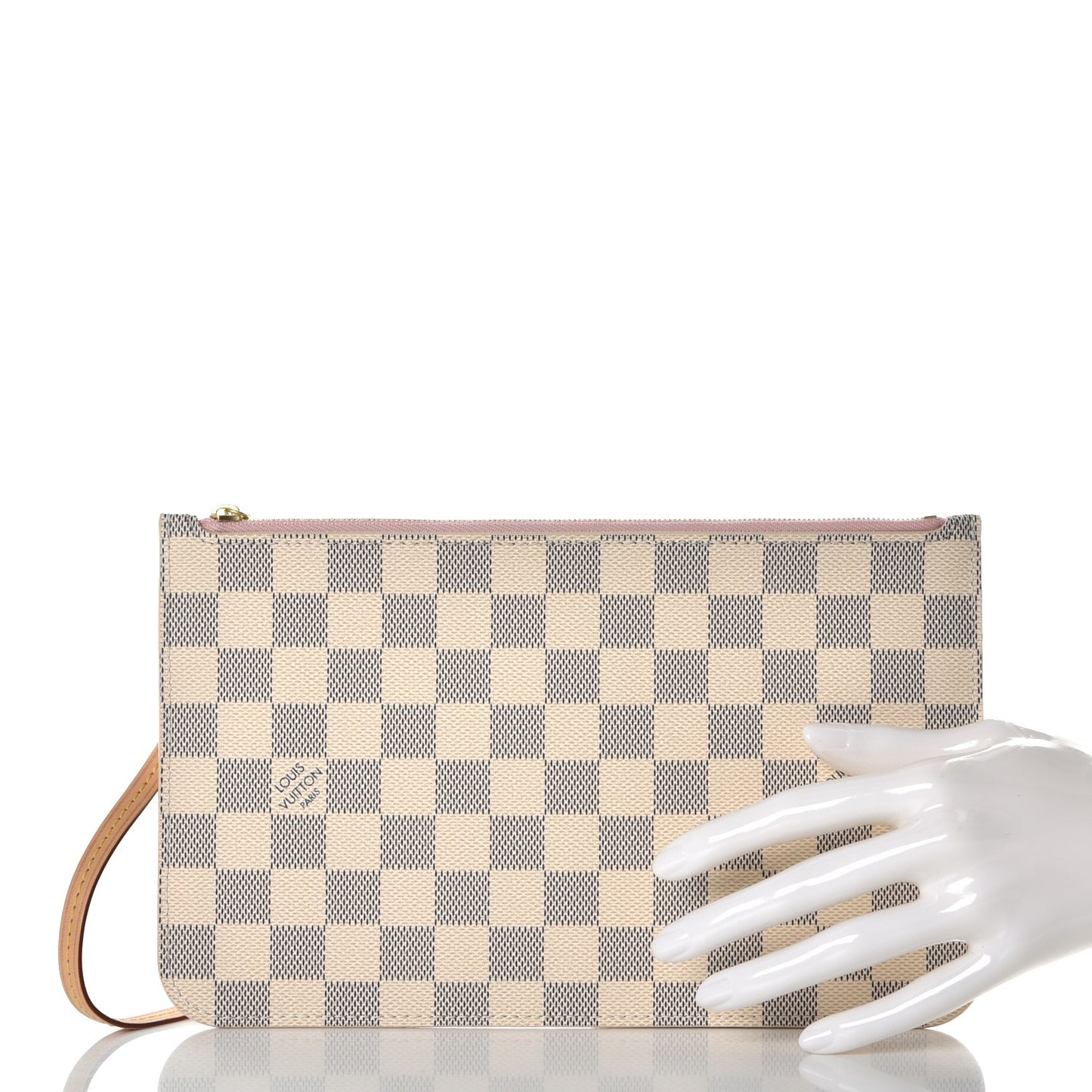 Damier Azur Neverfull MM GM Pochette Rose Ballerine
