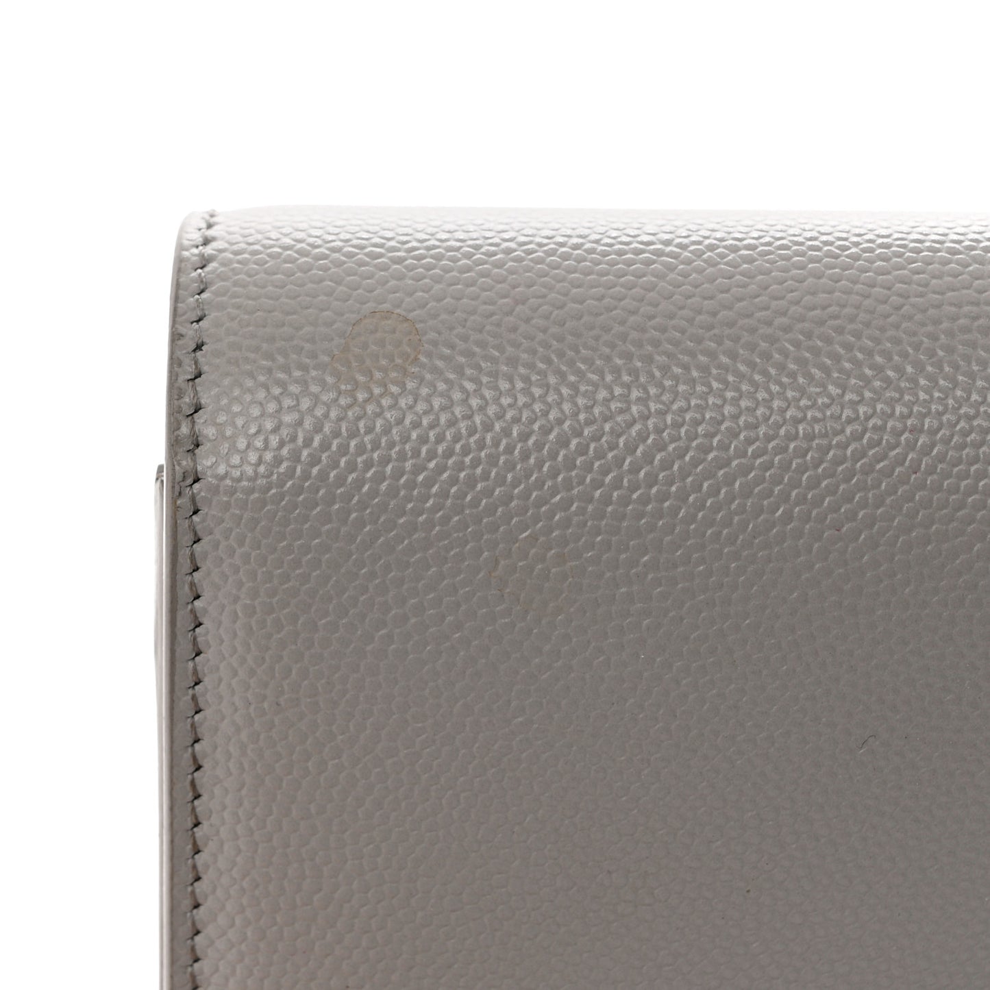 Grain De Poudre Classic Monogram Kate Clutch Souris