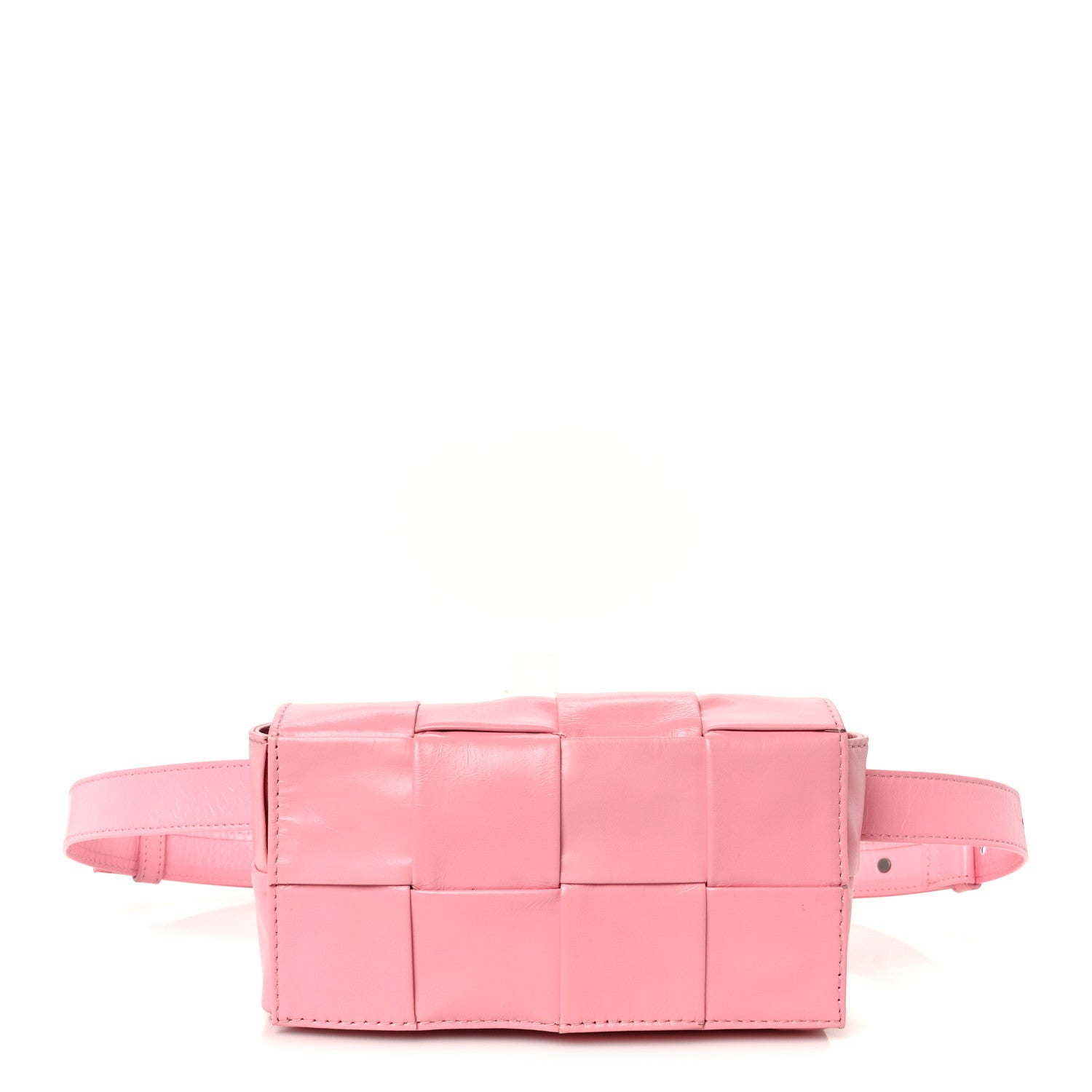 Bottega Veneta Paper Calfskin Intrecciato Cassette Belt Bag Ribbon 1 of 11