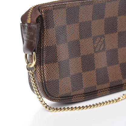 Louis Vuitton Damier Ebene Mini Pochette Accessories 8 of 10