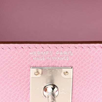 Hermes Epsom Mini Kelly Sellier 20 Mauve Sylvestre 5 of 10