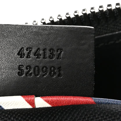Gucci GG Supreme Monogram Night Courrier Flat Messenger Bag Black Multicolor 7 of 10