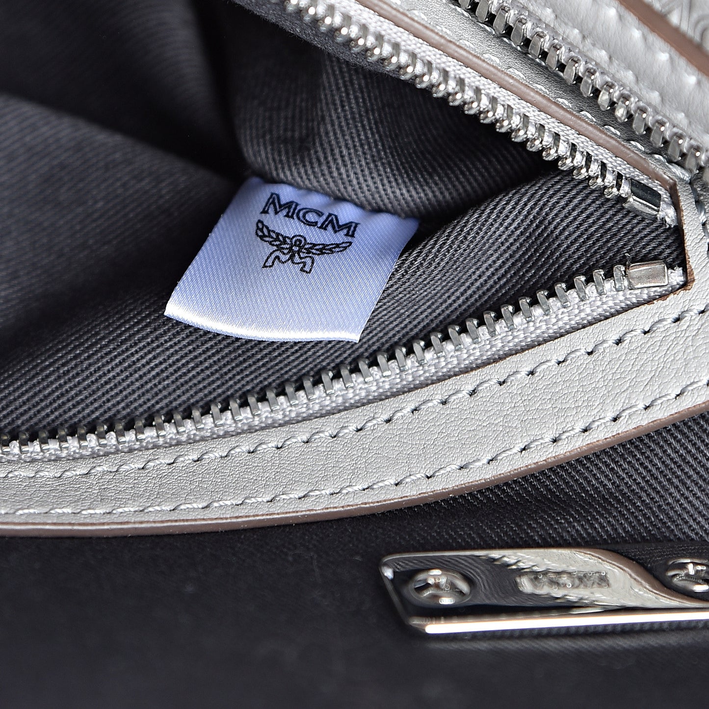 Calfskin Ottomar Monogram Essential Boston Bag Dove