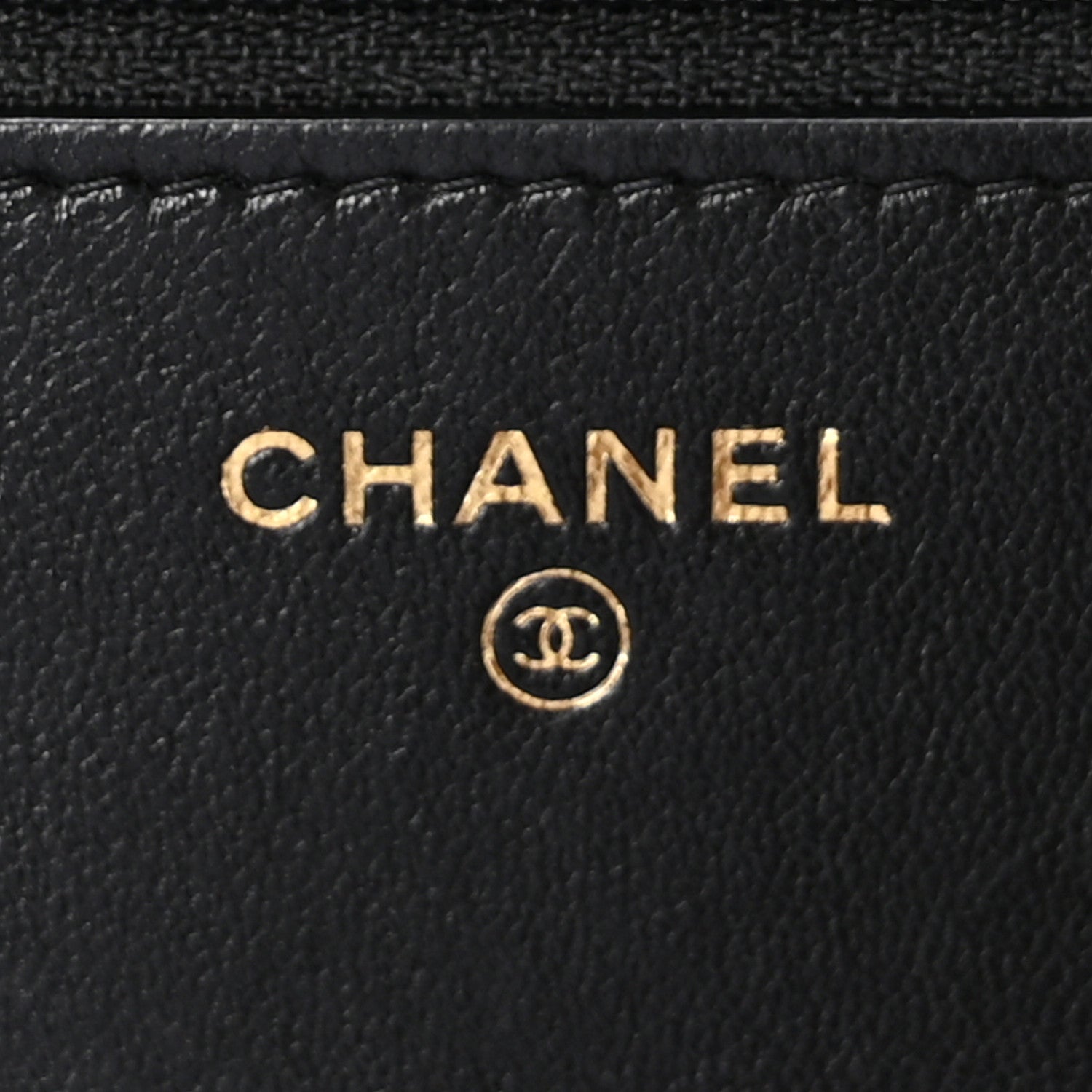 Chanel Lambskin Quilted Chanel 19 Wallet On Chain WOC Black 6 of 13