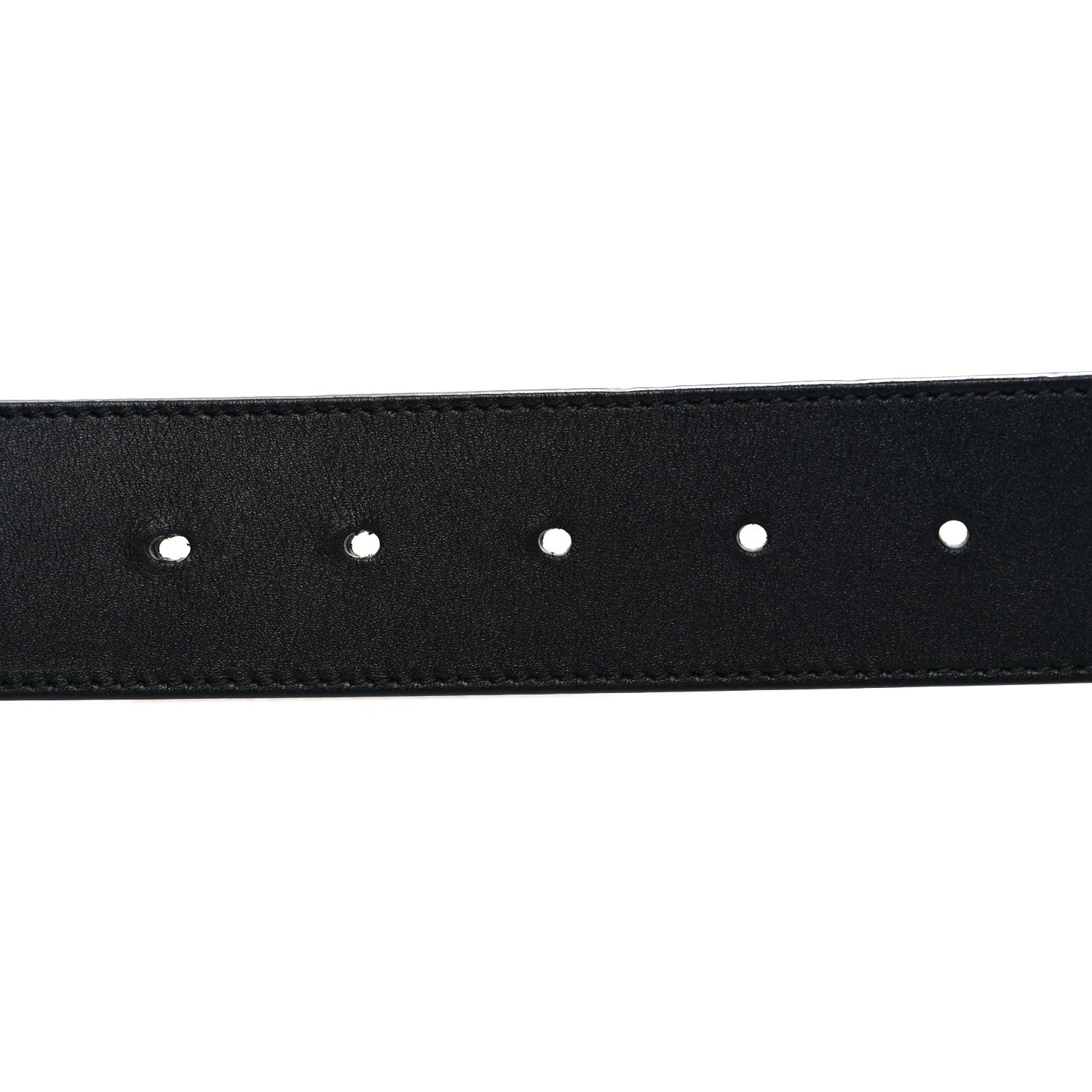 Gucci Calfskin Double G 40mm Belt 80 32 Black 3 of 5