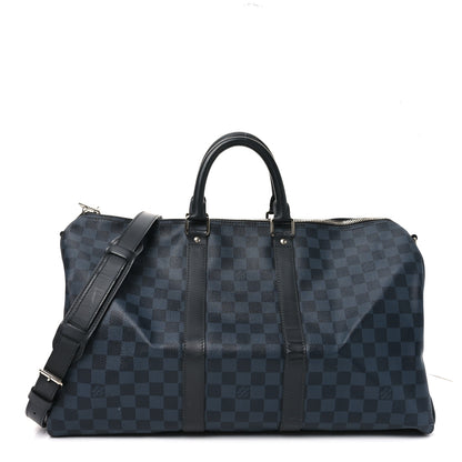 Louis Vuitton Damier Cobalt Keepall Bandouliere 45 1 of 8