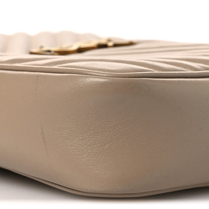 Saint Laurent Calfskin Matelasse Monogram Lou Camera Bag Dark Latte 10 of 12