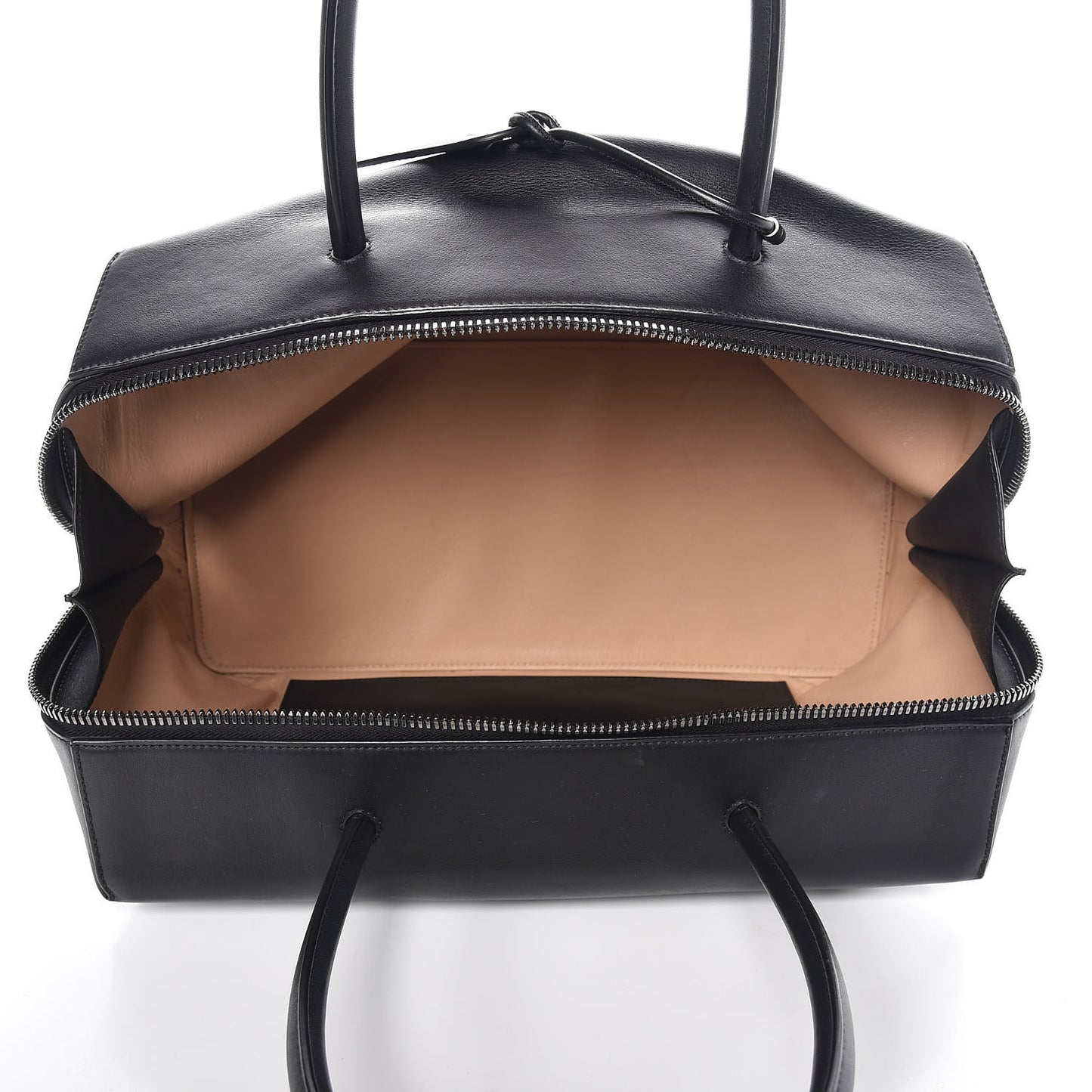 Calfskin Satchel Black