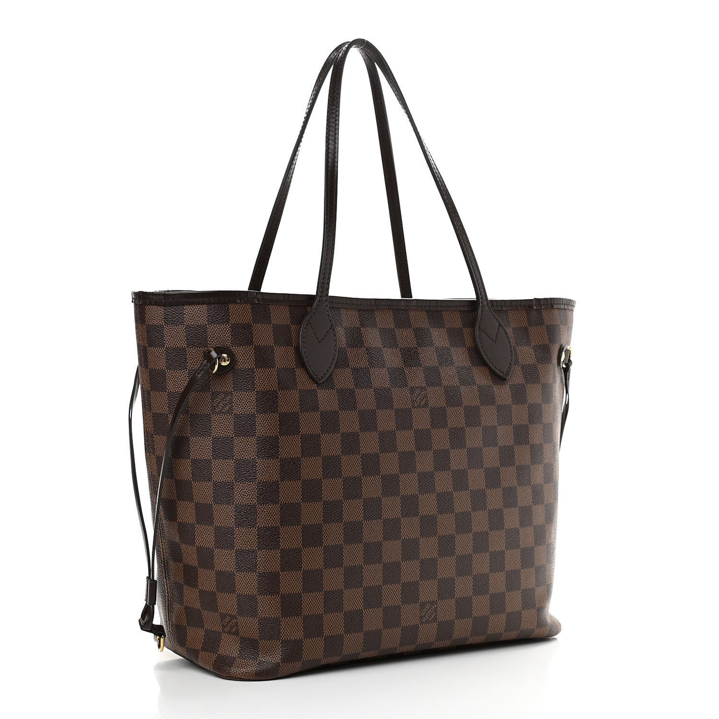 Damier Ebene Neo Neverfull MM Rose Ballerine