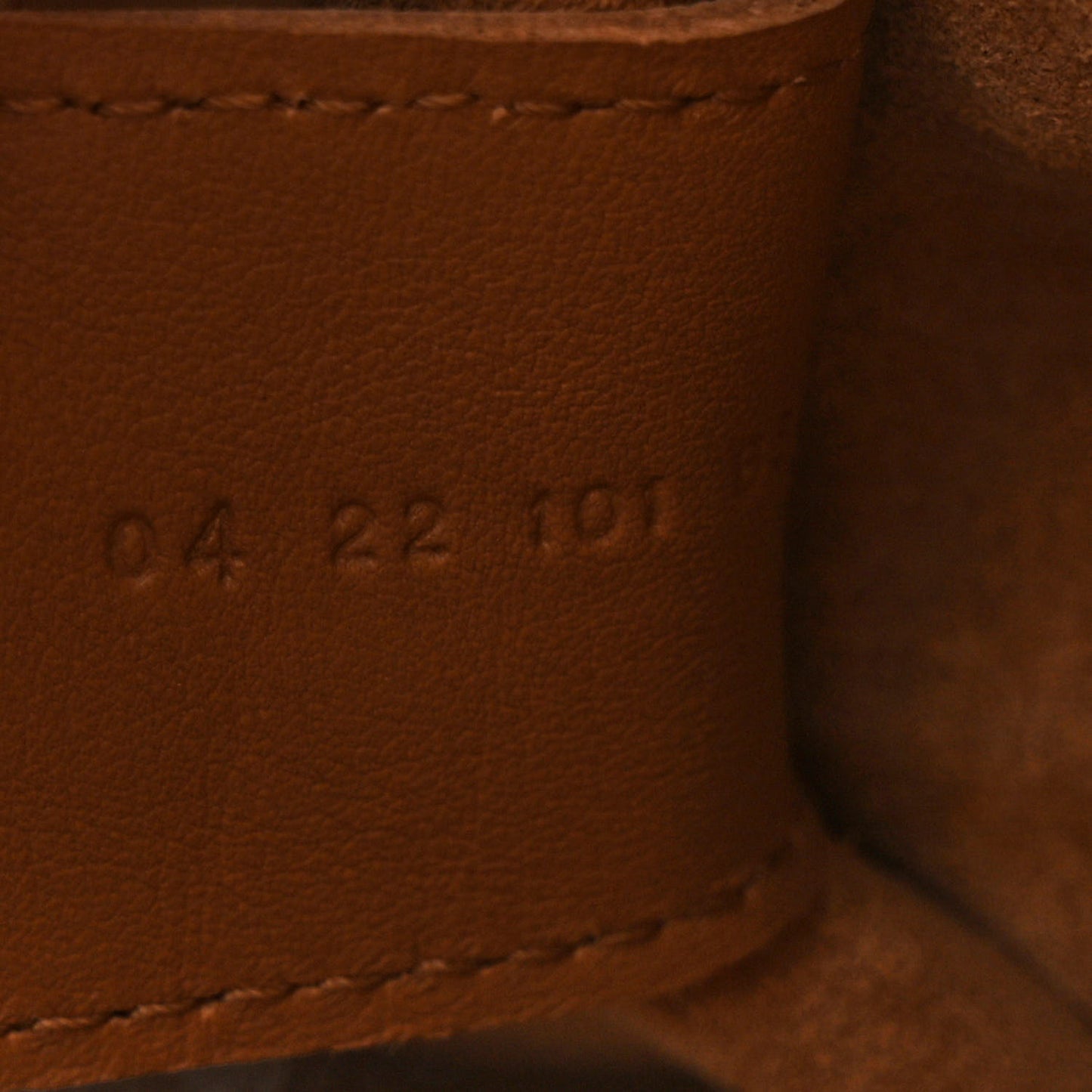 Calfskin Mony Tote Light Tan