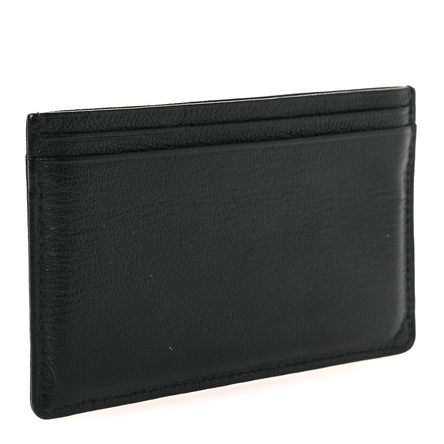Goatskin CC Card Holder Black