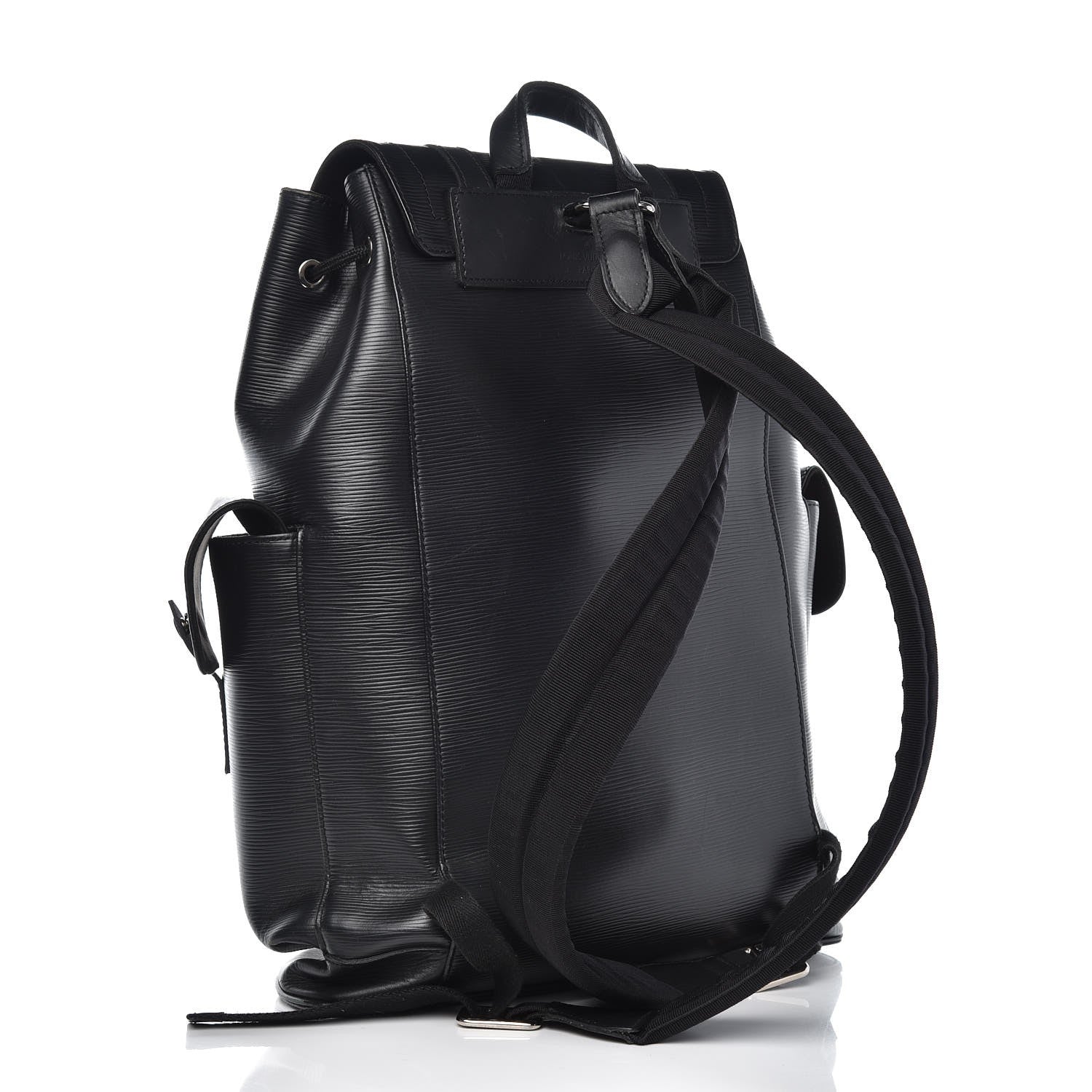 Louis Vuitton Epi Christopher Backpack PM Black 3 of 12