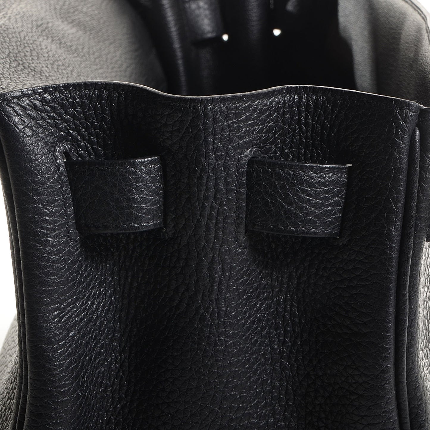 Taurillon Clemence Shoulder Kelly 40 Black
