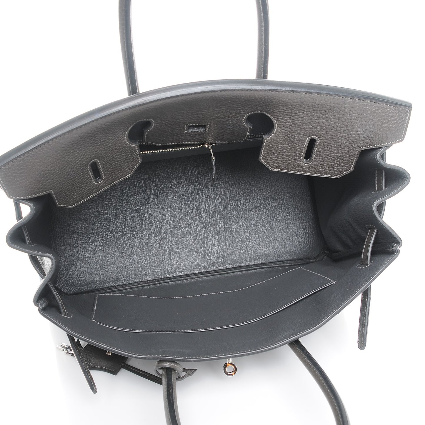 Taurillon Clemence Birkin 35 Graphite