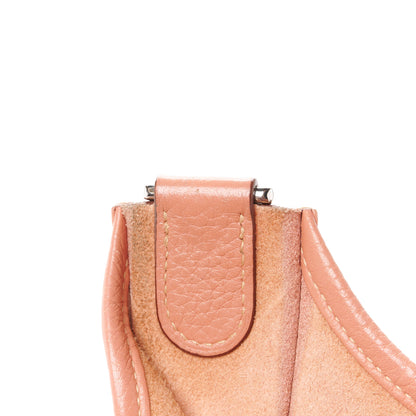 Hermes Taurillon Clemence Amazone Evelyne III GM Crevette 11 of 13