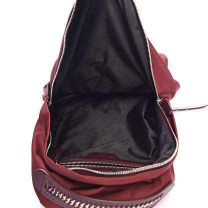 Stella McCartney Nylon GO Backpack Burgundy 5 of 10
